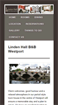 Mobile Screenshot of lindenhallwestport.com